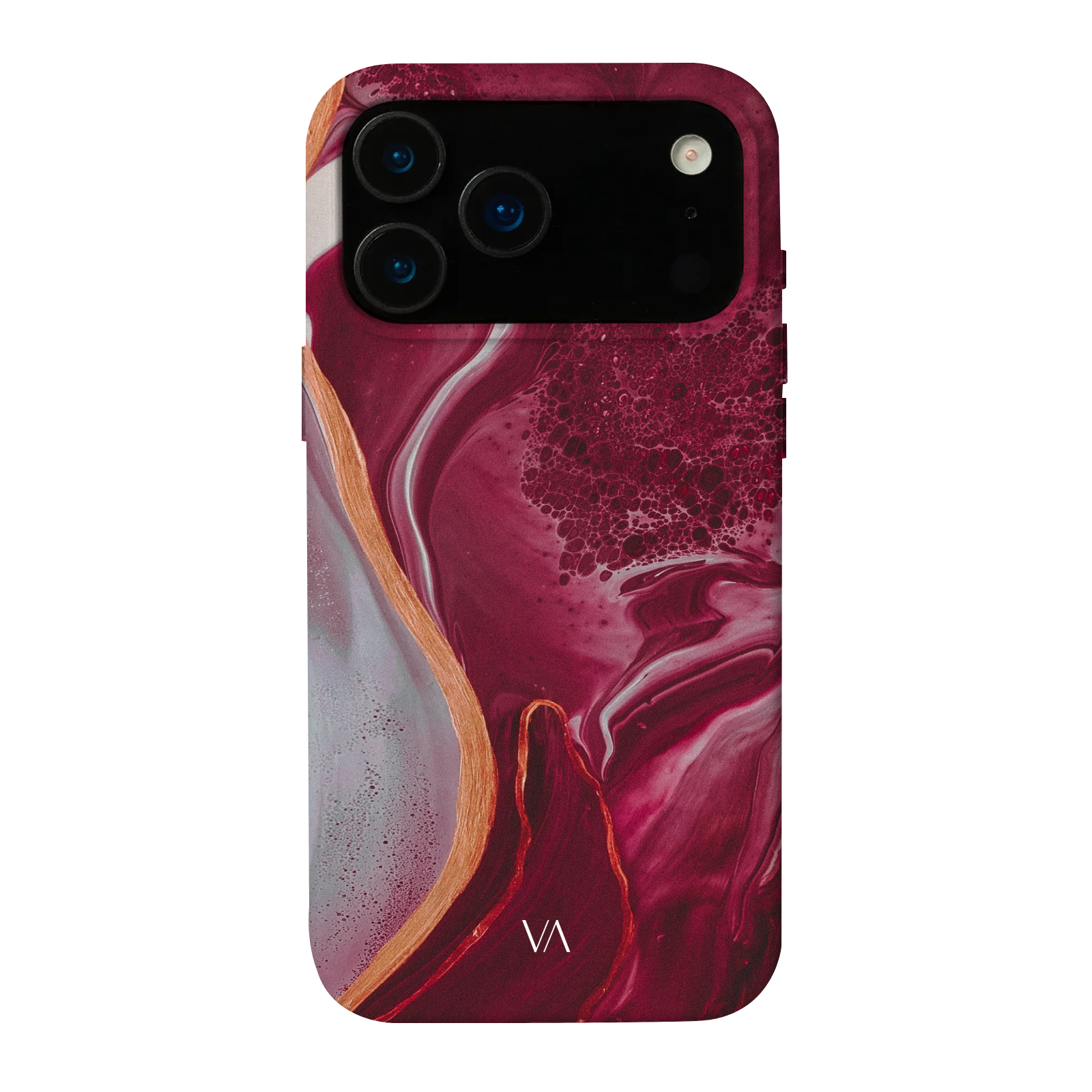 Crimson Flow phone case